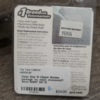 Size 10 Clipper Blades, package *xc, clean, sharpened?
