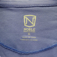 SS Polo Shirt, 1/4 Button Up *vgc, mnr seam rubs