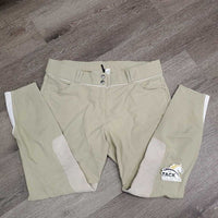 EuroSeat Breeches *gc, mnr pills, snags & rubs, discolored seat & legs, mnr undone stitching, seam puckers