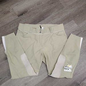 EuroSeat Breeches *gc, mnr pills, snags & rubs, discolored seat & legs, mnr undone stitching, seam puckers