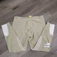 EuroSeat Breeches *gc, mnr pills, snags & rubs, discolored seat & legs, mnr undone stitching, seam puckers