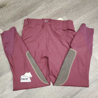 Riding Tight Breeches, Pull On, Thigh Pocket *gc, seam rubs, v.rubbed & pilly seat & legs, mnr faded
