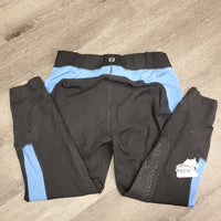 Light Riding Tight Breeches, Pull On, 1 Thigh Pocket *gc/fair, v.rubbed/pilly seat, hairy, faded, undone stitching, dry stickies