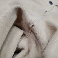 JUNIORS Hvy Cotton Breeches, Pull On *fair, many seam holes, seat: v.rubbed & pilly, dingy, rubs
