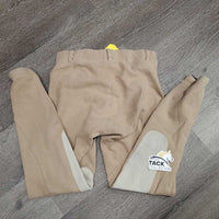 JUNIORS Hvy Cotton Breeches, Pull On *fair, many seam holes, seat: v.rubbed & pilly, dingy, rubs
