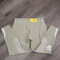 EuroSeat Breeches *fair/gc, undone/v.loose seams, seam puckers, inside: curled, pilly, threads, pulled tags, snags, stained seat/legs
