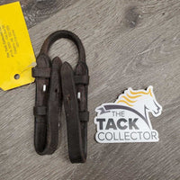 1 ONLY Soft Narrow Rolled Leather Bit Converter *gc, dirt, scrapes, faded, loose hook