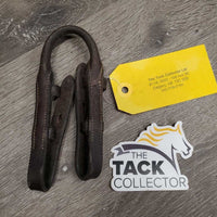 1 ONLY Soft Narrow Rolled Leather Bit Converter *gc, dirt, scrapes, faded, loose hook
