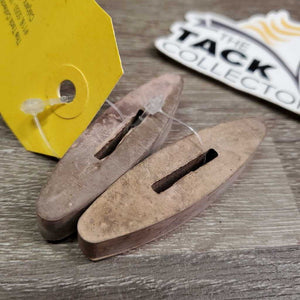 2 Rubber Rein Stoppers *vgc, v.faded & discolored