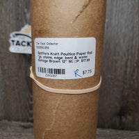 Spitfire's Kraft Poultice Paper Roll *gc, stains, edge: bent & water damage
