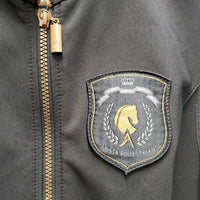 Fleece Lined Vest, Zipper *xc/vgc, hairy lining, pitt edge rubs/fading, mnr dirt?stains