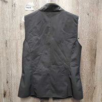 Fleece Lined Vest, Zipper *xc/vgc, hairy lining, pitt edge rubs/fading, mnr dirt?stains
