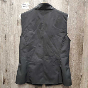 Fleece Lined Vest, Zipper *xc/vgc, hairy lining, pitt edge rubs/fading, mnr dirt?stains