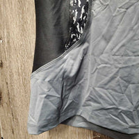 SS Technical Shirt, 1/3 Zip Up, Mesh Sides *xc
