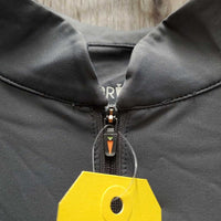 SS Technical Shirt, 1/3 Zip Up, Mesh Sides *xc
