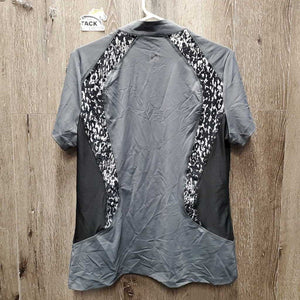 SS Technical Shirt, 1/3 Zip Up, Mesh Sides *xc