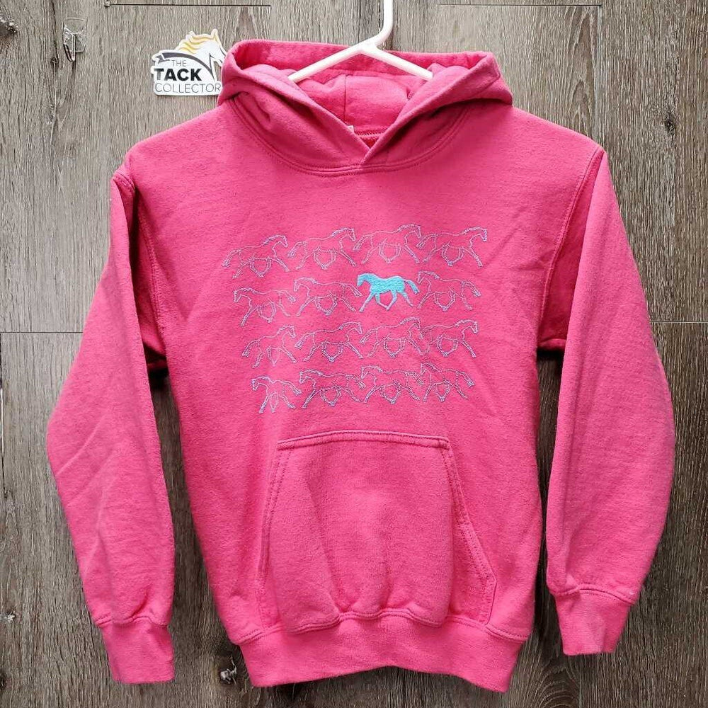JUNIORS Hvy Sweatshirt Hoodie *vgc, mnr pills, rubs, loose threads
