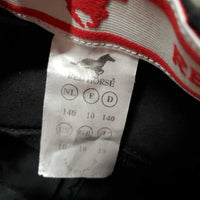 JUNIORS Hvy Cotton Euroseat Breeches, Pull On *gc/fair, faded, mnr hair, knee seam holes, hairy velcro, rubs & pills
