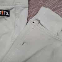 JUNIORS Light Riding Tight Breeches, Pull On *gc, seat & leg rubs & pills