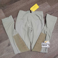JUNIORS Light Riding Tight Breeches, Pull On *gc, seat & leg rubs & pills