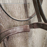 Rsd Padded Bridle *NO Cheeks, gc/fair, dirt, creases, scraped edges, dry, stiff
