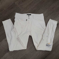 Hvy EuroSeat Breeches *vgc, stains, seam puckers, curled inside waist