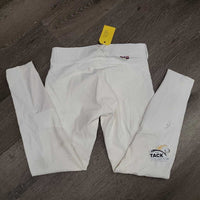 Hvy EuroSeat Breeches *vgc, stains, seam puckers, curled inside waist
