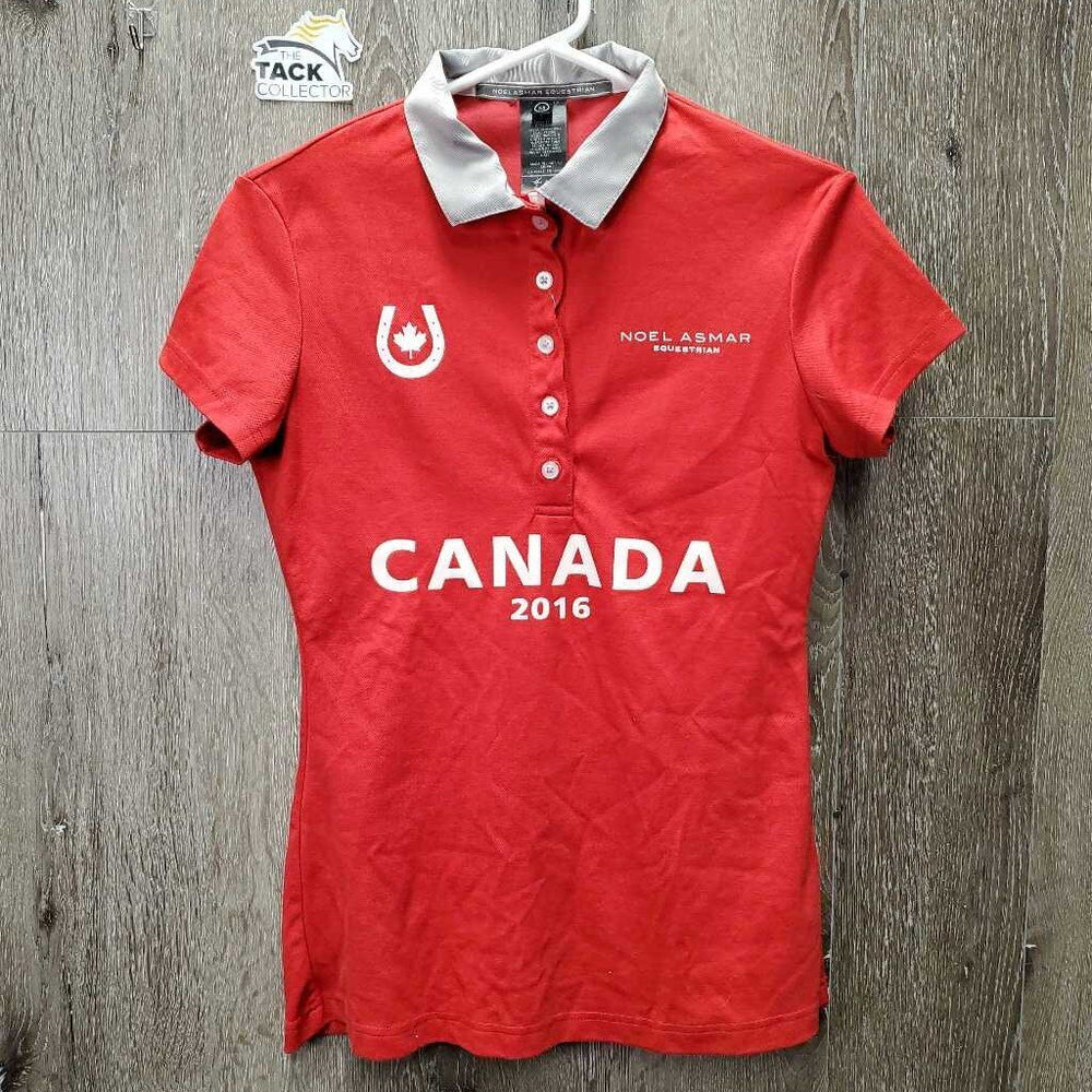SS Polo Shirt, 1/4 Button Up 