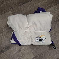 Fly/Sun Sheet, 2 legs *gc, dingy, mnr stains, hair, dirt, threads, undone stitching, bare fleece