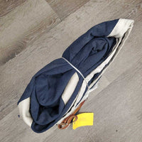 Cotton Stable Sheet, 0 legs *gc, dirt, hair, stains, marker, pills, older