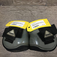 Hind Boots, velcro *gc, v.hairy, mnr dirt, older, scrapes, rubs
