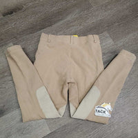 JUNIORS Hvy Cotton Breeches, Pull On *vgc, v.mnr snag, rubs, pills & stains
