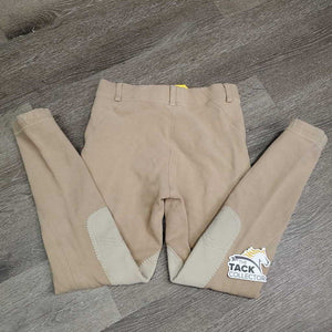 JUNIORS Hvy Cotton Breeches, Pull On *vgc, v.mnr snag, rubs, pills & stains