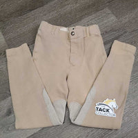 JUNIORS Hvy Cotton Breeches, pull on *gc, mnr stains, pills & paint
