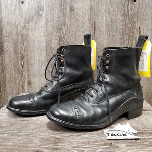 Paddock Boots, laces *vgc/gc, clean, mnr rubs, scuffs, older, L- toe dent & loose sole