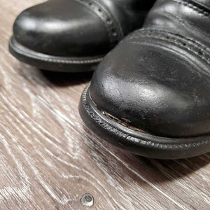 Paddock Boots, laces *vgc/gc, clean, mnr rubs, scuffs, older, L- toe dent & loose sole