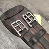Dressage Girth *fair, rubs, v.creased/folds, curled edges, clean & residue?dirt, gunky buckles, hairy ends
