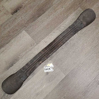 Dressage Girth *fair, rubs, v.creased/folds, curled edges, clean & residue?dirt, gunky buckles, hairy ends
