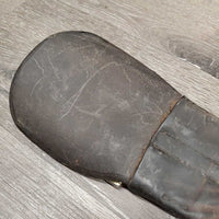 Dressage Girth *fair, rubs, v.creased/folds, curled edges, clean & residue?dirt, gunky buckles, hairy ends