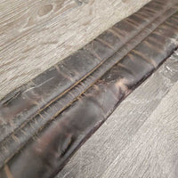 Dressage Girth *fair, rubs, v.creased/folds, curled edges, clean & residue?dirt, gunky buckles, hairy ends
