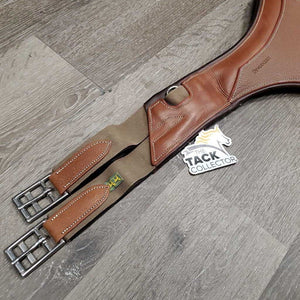Lg Belly Girth, 2x Els, Caribiner *like new/xc, clean, v.mnr stains & scratches