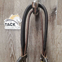 Rsd Padded Bridle, Crank, Buckles *vgc, clean, residue, mnr creases & scratches, older
