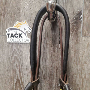 Rsd Padded Bridle, Crank, Buckles *vgc, clean, residue, mnr creases & scratches, older