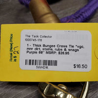1 - Thick Bungee Cross Tie *vgc, mnr dirt, stains, rubs & snags