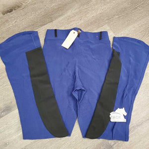 Ribbed Boot Cut Riding Tight Breeches, Pull on *xc, v.mnr loose threads, mnr stain?spots