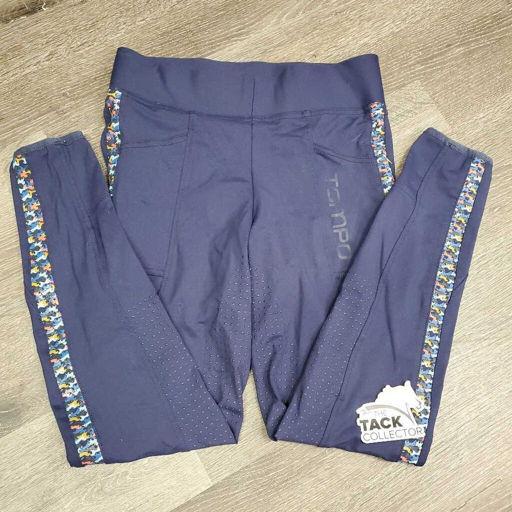 Sticky Full Seat Riding Tight Breeches, Pull on, 2 Thigh Pockets *vgc, torn belt loop, older?