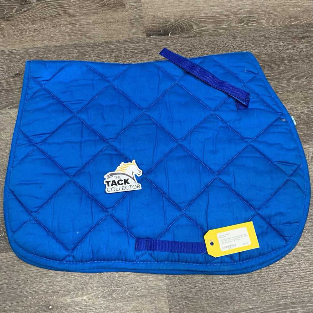 Quilt Jumper Saddle Pad *gc, hair, lint, mnr puckers, dirt, rubs, pills