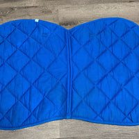 Quilt Jumper Saddle Pad *gc, hair, lint, mnr puckers, dirt, rubs, pills
