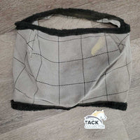Hard Mesh Fly Mask, 0 Ears *gc, v. dirty, hair, mnr stains, clumpy, holes, snags
