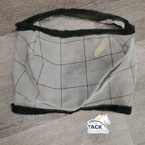 Hard Mesh Fly Mask, 0 Ears *gc, v. dirty, hair, mnr stains, clumpy, holes, snags